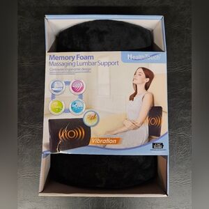 Massaging Lumbar Support Pillow
